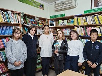 30 мая 2024 г. Обзор книжной выставки «Семья в творчестве русских классиков». Старобжегокайская СБ