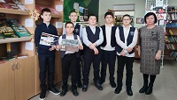 18 февраля 2025 г. Урок мужества «Тахтамукайский район в Великой Отечественной войне». Старобжегокайская СБ