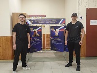 11 июля 2025 г. Обзор у стенда «Героями не рождаются, героями становятся». Старобжегокайская СБ