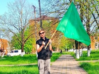 23 апреля 2026 г. Памятная акция в преддверии Дня адыгского флага Республики Адыгея. ЭГБ №1